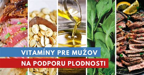 Infografika zobrazujúca kľúčové vitamíny a minerály dôležité pre plodnosť žien