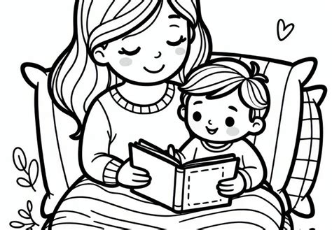 Ilustračná fotografia matky čítajúcej knihu staršiemu dieťaťu, zatiaľ čo bábätko spí v kolíske