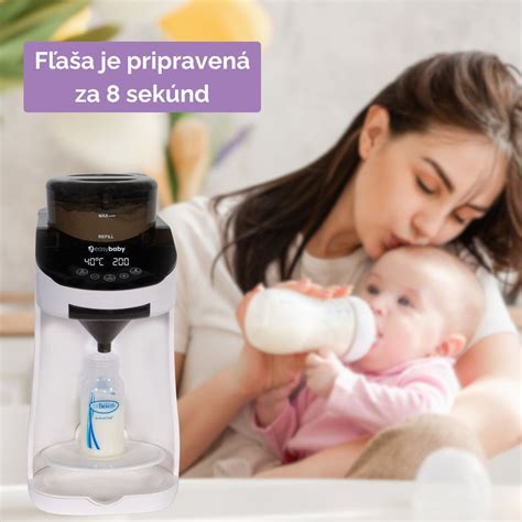 Ilustrácia dojčenia a dojčenskej fľaše s umelým mliekom.