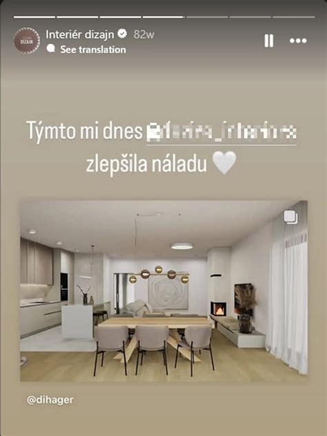 vizualizácia interiéru nového domu Romana Juraška a Diany Hágerovej