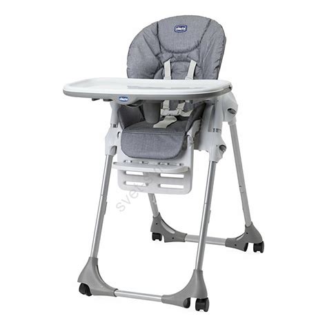 Detská jedálenská stolička Chicco Polly Essential v modernom interiéri