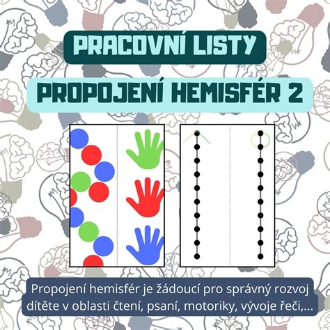 grafické znázornenie prepojenia mozgových hemisfér pri tanci