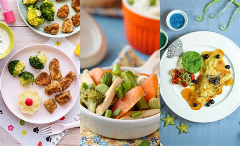 Ilustrácia rôznych zdravých jedál pripravených pomocou plánovania.