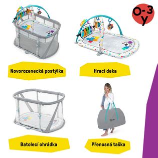 Infografika zobrazujúca multifunkčnosť postieľky Baby Mix Rose 3v1.