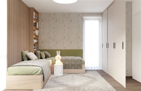 dizajnérske poradenstvo: ilustrácia detskej izby s dobrou ventiláciou a primeranou teplotou