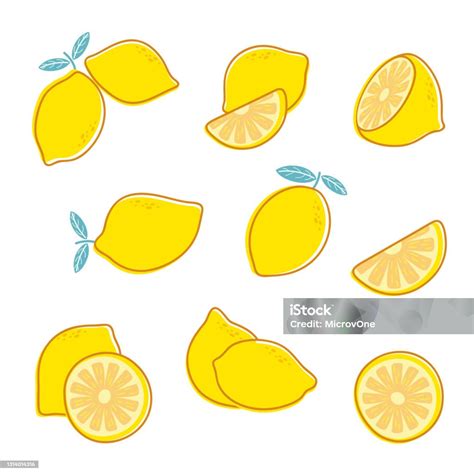 ilustrace chemického složení citronu