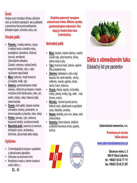 Infografika s príkladmi jedál vhodných pre pacientov s PKU