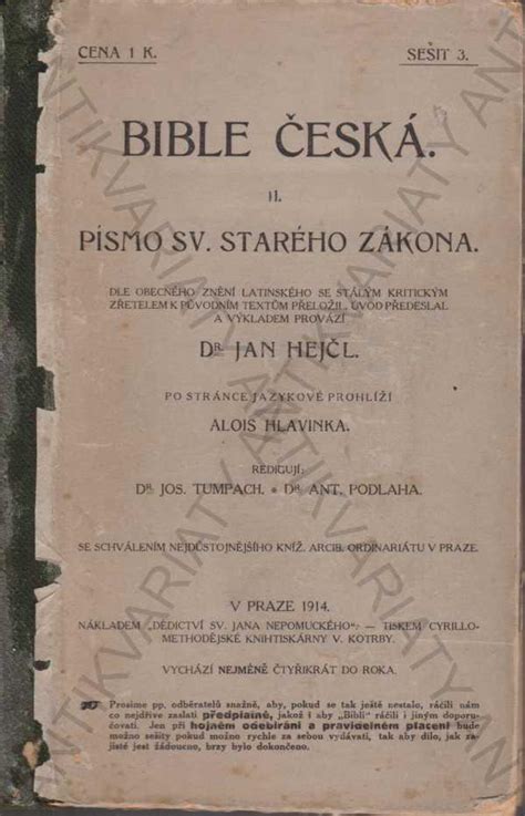 Stránka s rozdelením Starého a Nového zákona, evanjeliá, listy, proroctvá