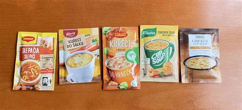 infografika porovnávajúca domáce a instantné polievky