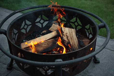 Obrázok rôznych typov ohnísk: prenosné, s komínom a ručne vyrobené.