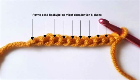 Ilustrácia postupného vytvárania základného uzla a retiazkového očka