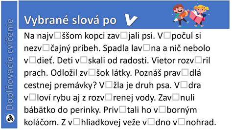 Príklad zvýrazneného vybraného slova v texte