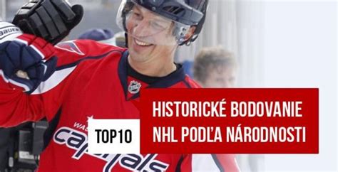 infografika s najúspešnejšími slovenskými hokejistami v NHL podľa bodov