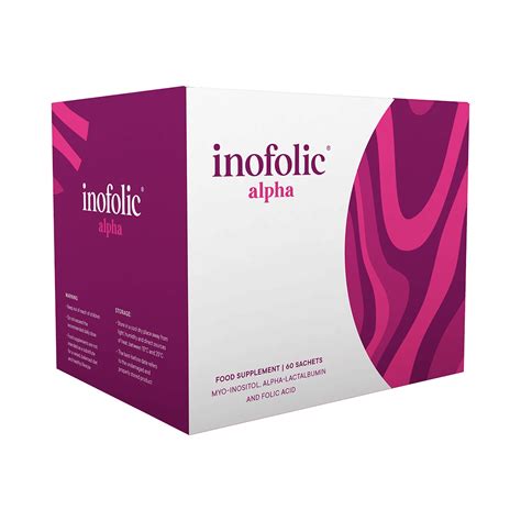 Obal výživového doplnku Inofolic