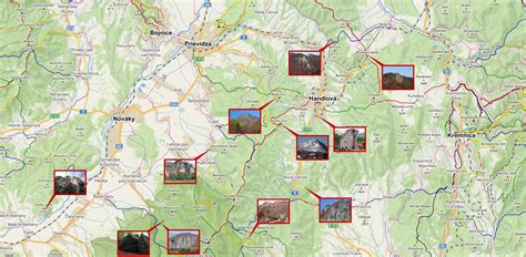 mapa Betlehema a okolia