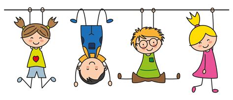 ilustrácia dieťaťa hrajúceho sa vonku