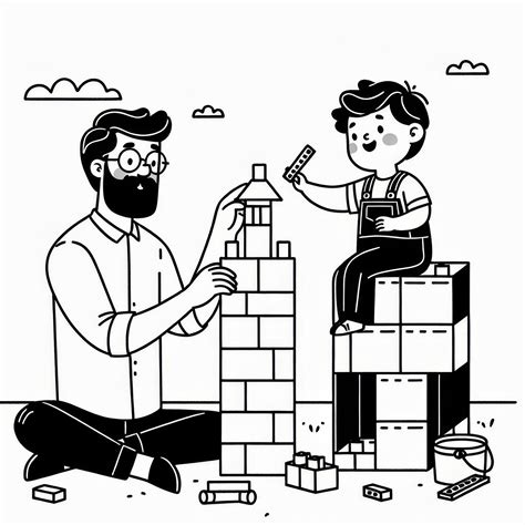 Ilustrácia dieťaťa, ktoré rado kreslí a hrá sa s kockami, symbolizujúca pripravenosť na školu.