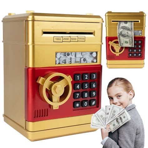 Ilustrácia dieťaťa s pokladničkou